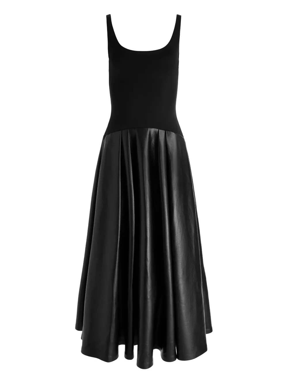 Alice + olivia Adley maxi-jurk met verlaagde taille Zwart