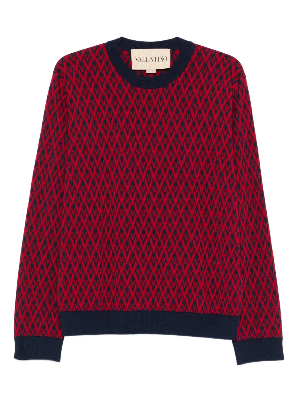 Valentino Garavani Toute La V trui Rood