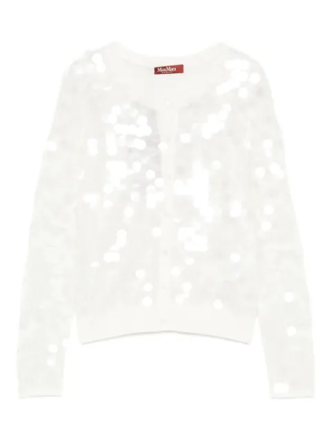 Max Mara sequin-embellished cardigan