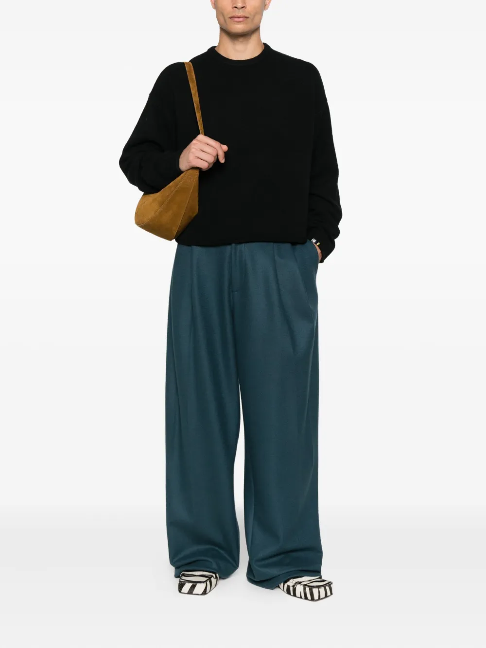 Extreme Cashmere Crew-neck Sweater In Black