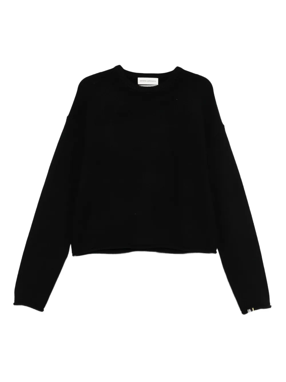 Extreme Cashmere Crew-neck Sweater In Black