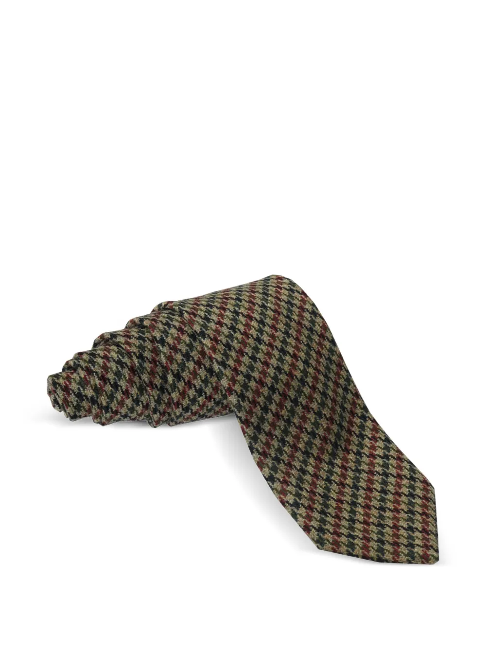 Castangia  houndstooth tie | Brown | Image 1