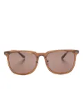 Emporio Armani square-frame sunglasses - Brown