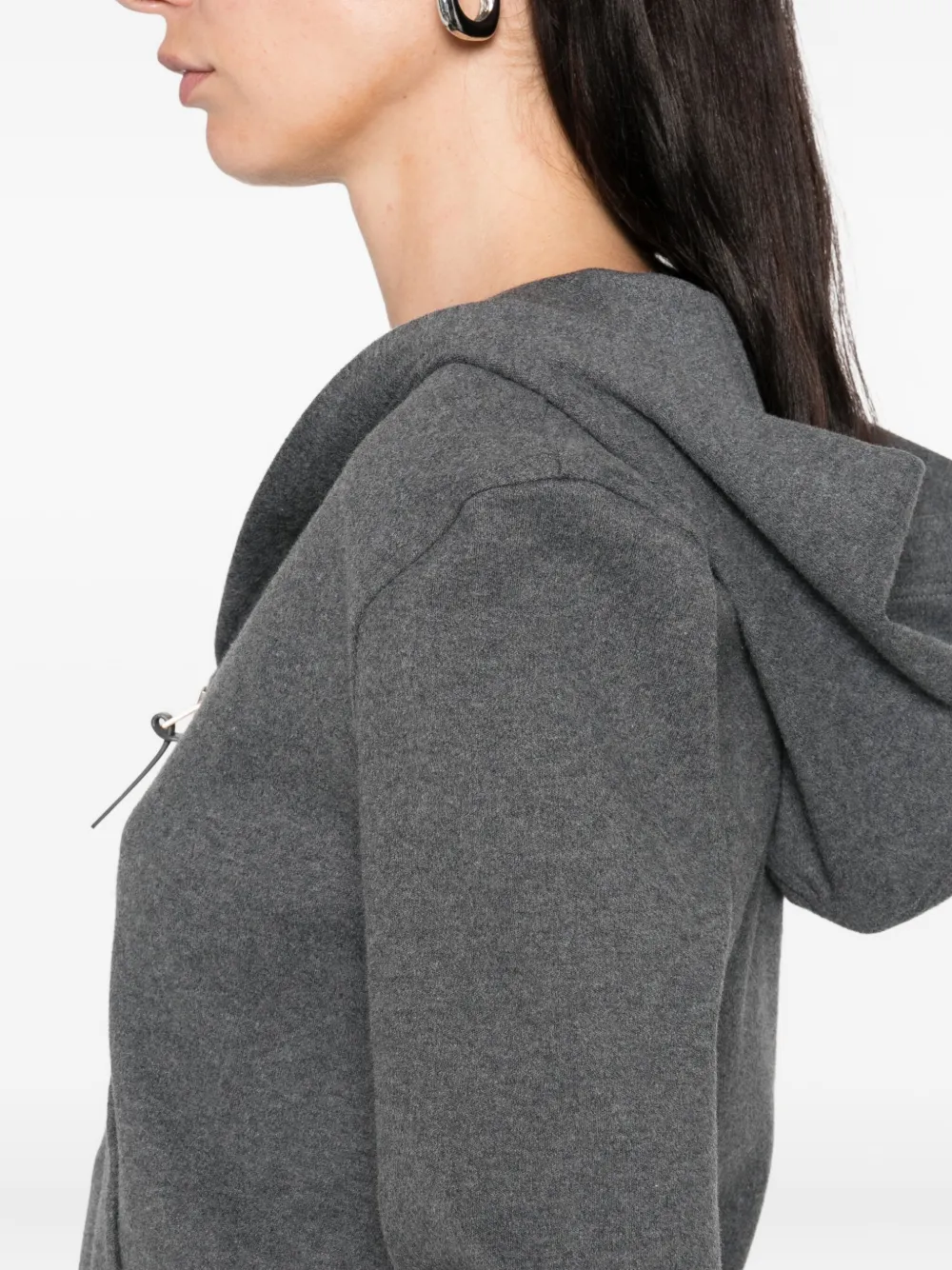 TOM FORD Hoodie met rits Grijs