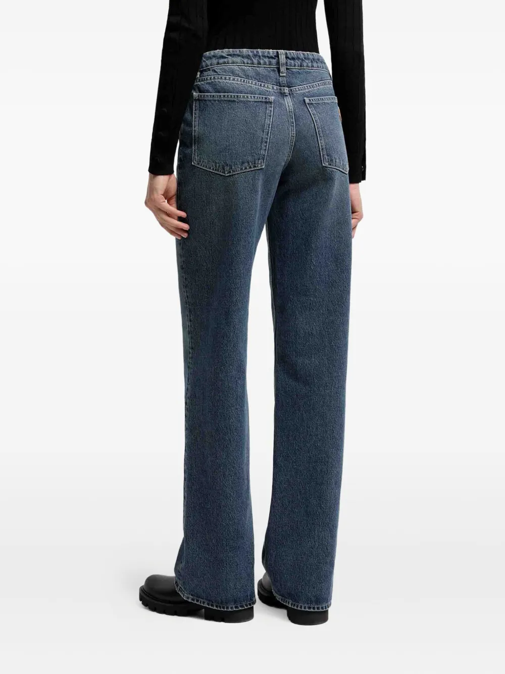Moncler five-pockets jeans Blauw