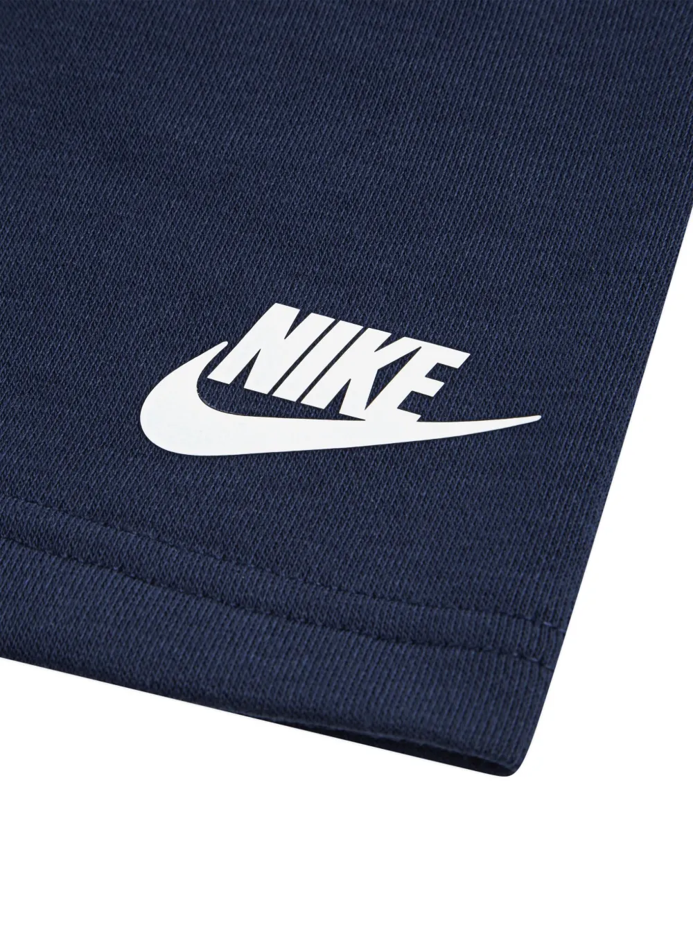 Nike Kids Twee shorts met logoprint Blauw