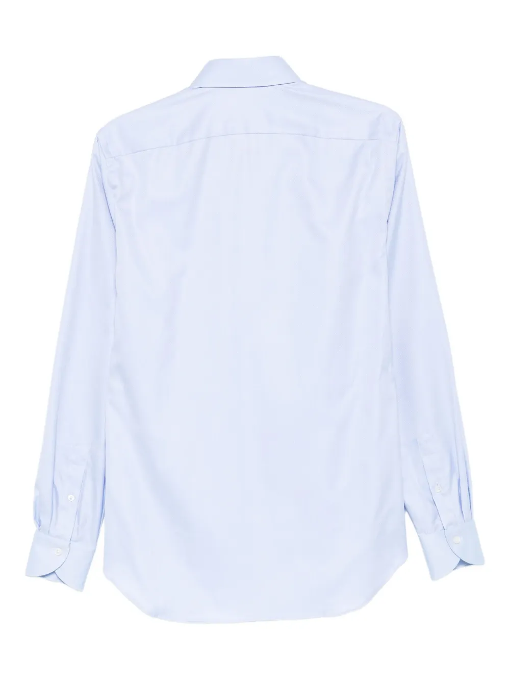 Xacus Katoenen overhemd met lange mouwen Blauw
