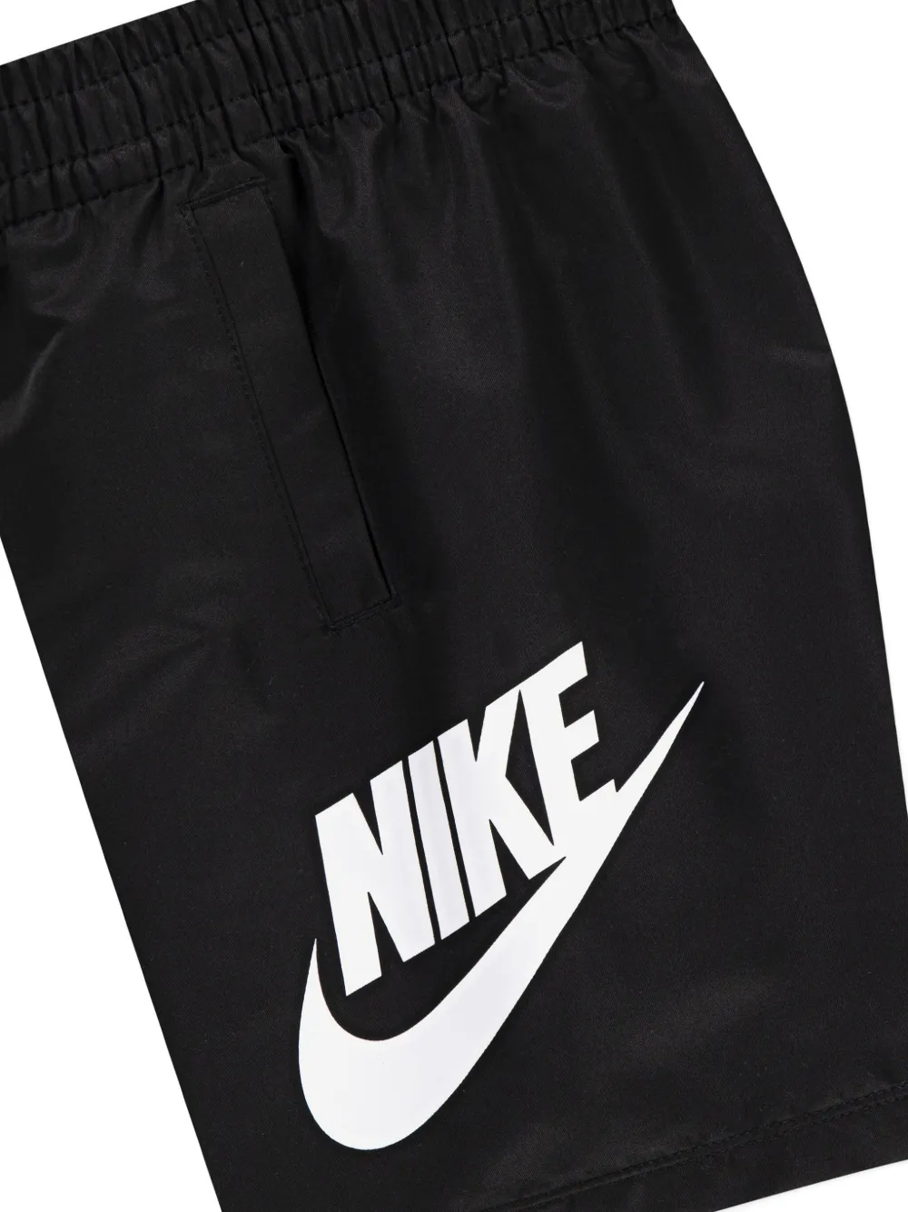 Nike Kids Shorts met logoprint Zwart