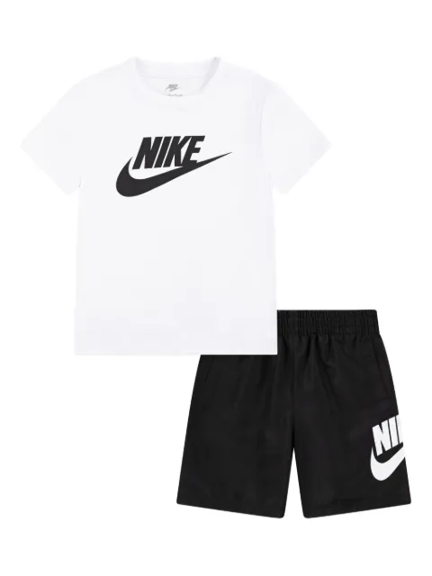 Nike Kids logo-print short set