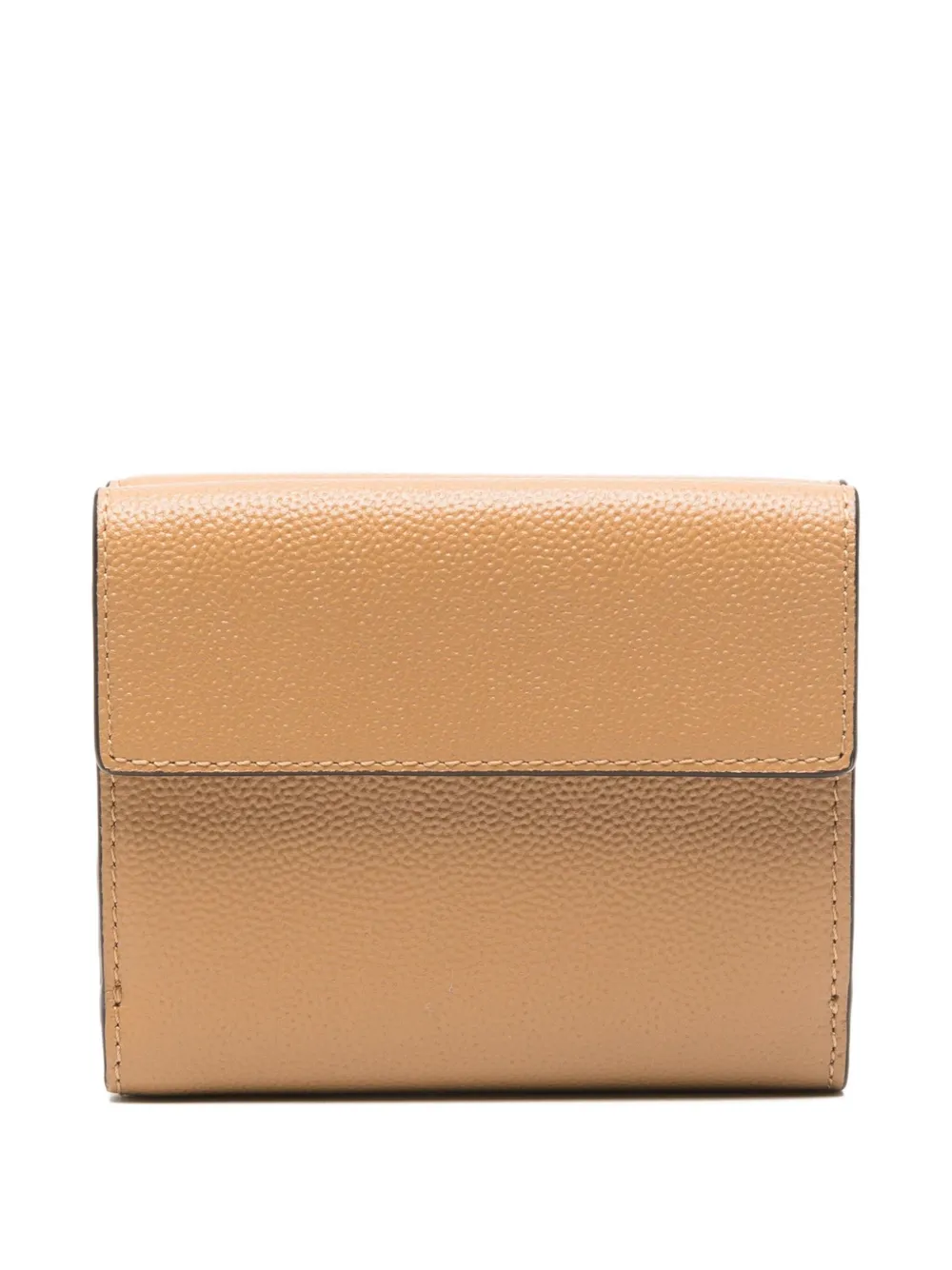 Chloé charm-detail leather wallet Bruin