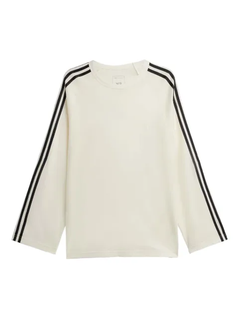 Y-3 stripe-detail long-sleeve T-shirt 