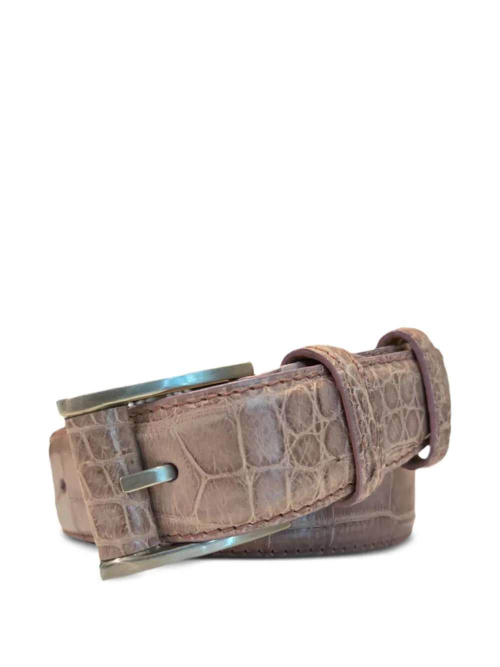 leather buckle belt