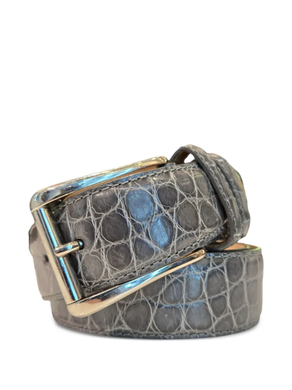 rectangular-buckle belt