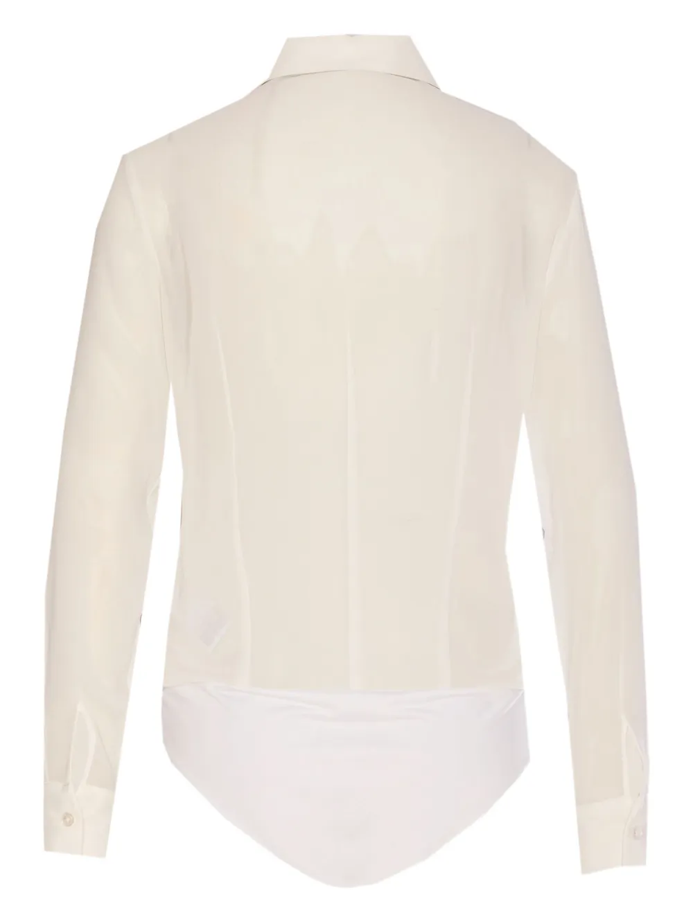 MAR DE MARGARITAS Body met knopen - Wit