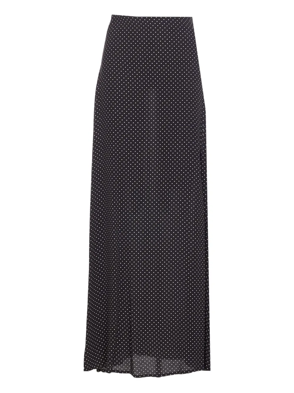 MAR DE MARGARITAS polka-dot maxi skirt - ブラック MAR DE MARGARITAS polka-dot maxi skirt - ブラック