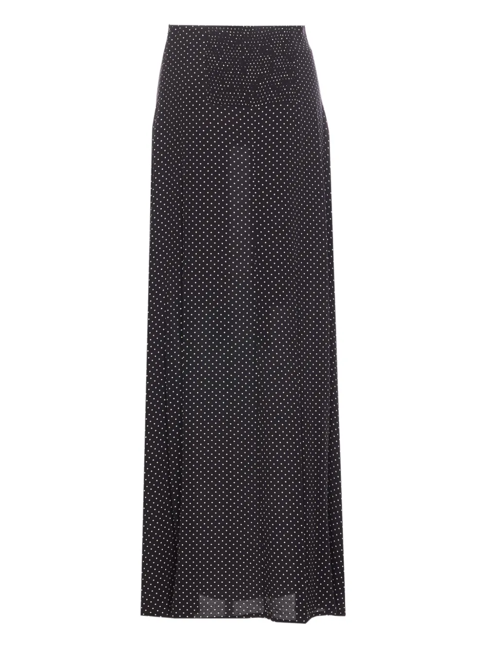 MAR DE MARGARITAS Maxi-rok met stippen - Zwart