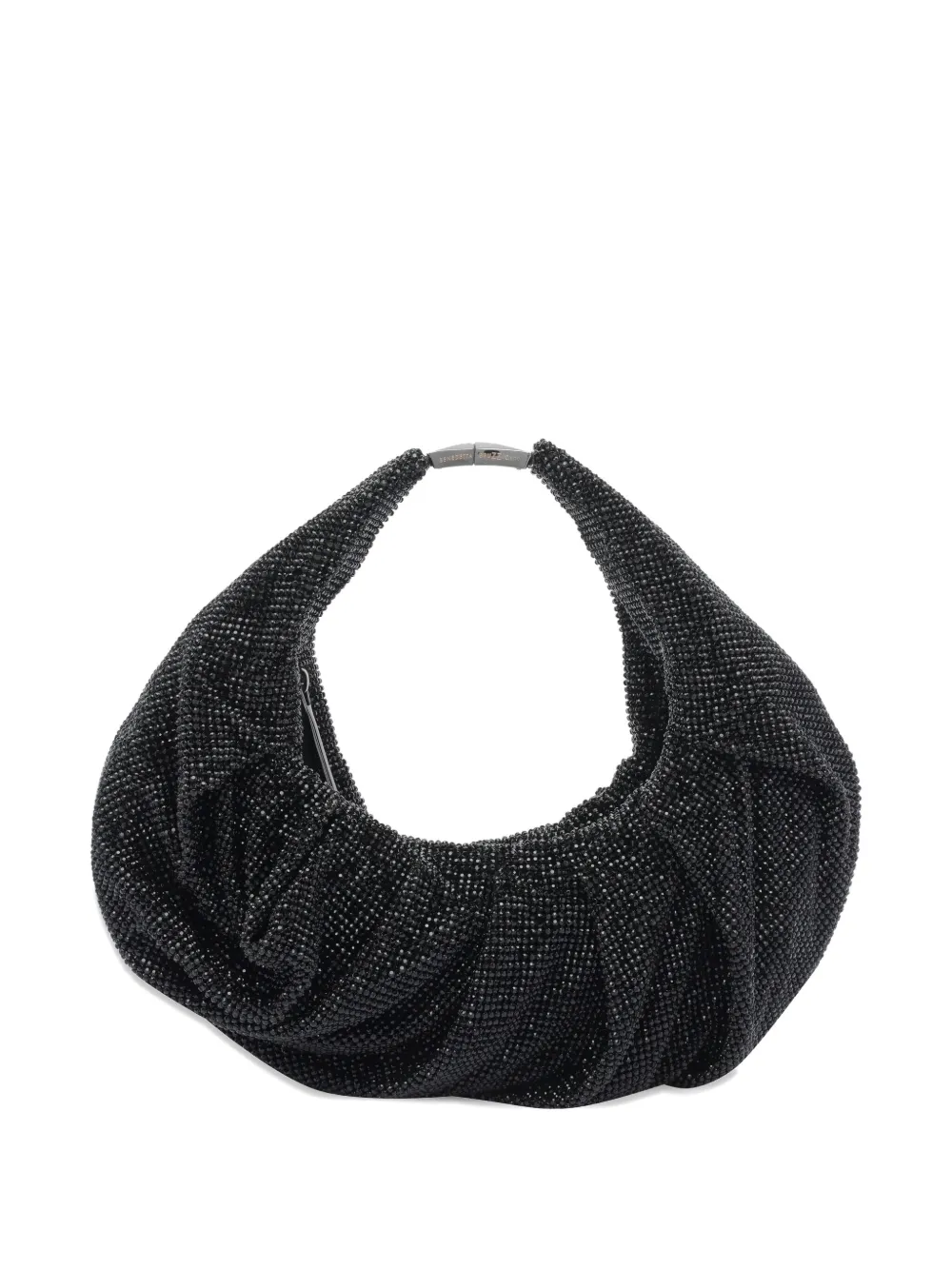 Benedetta Bruzziches small crystal-embellished tote bag Zwart