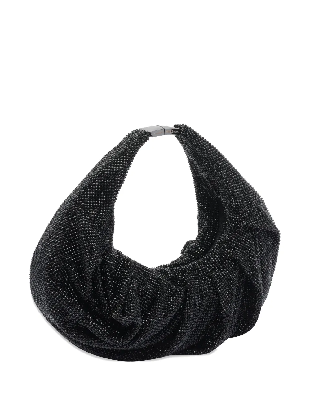 Benedetta Bruzziches small crystal-embellished tote bag Zwart