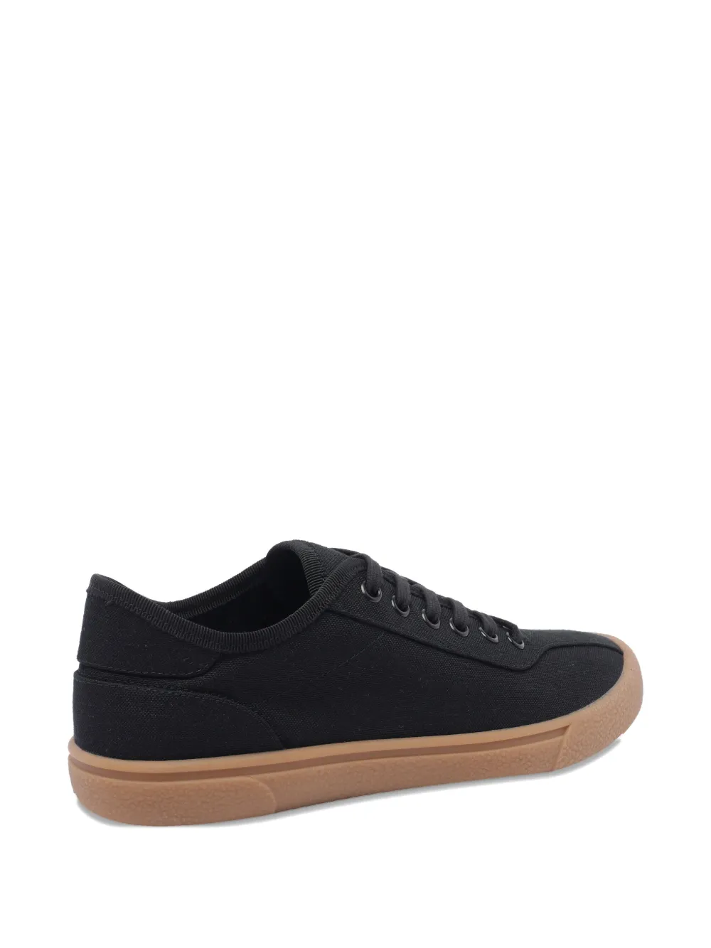 The Row round-toe lace-up sneakers Zwart