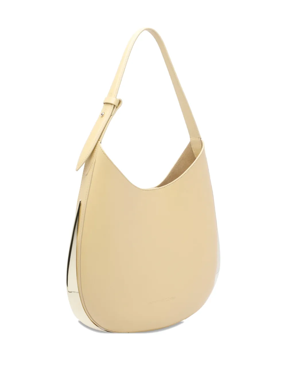 Benedetta Bruzziches Amalia calf leather shoulder bag Beige