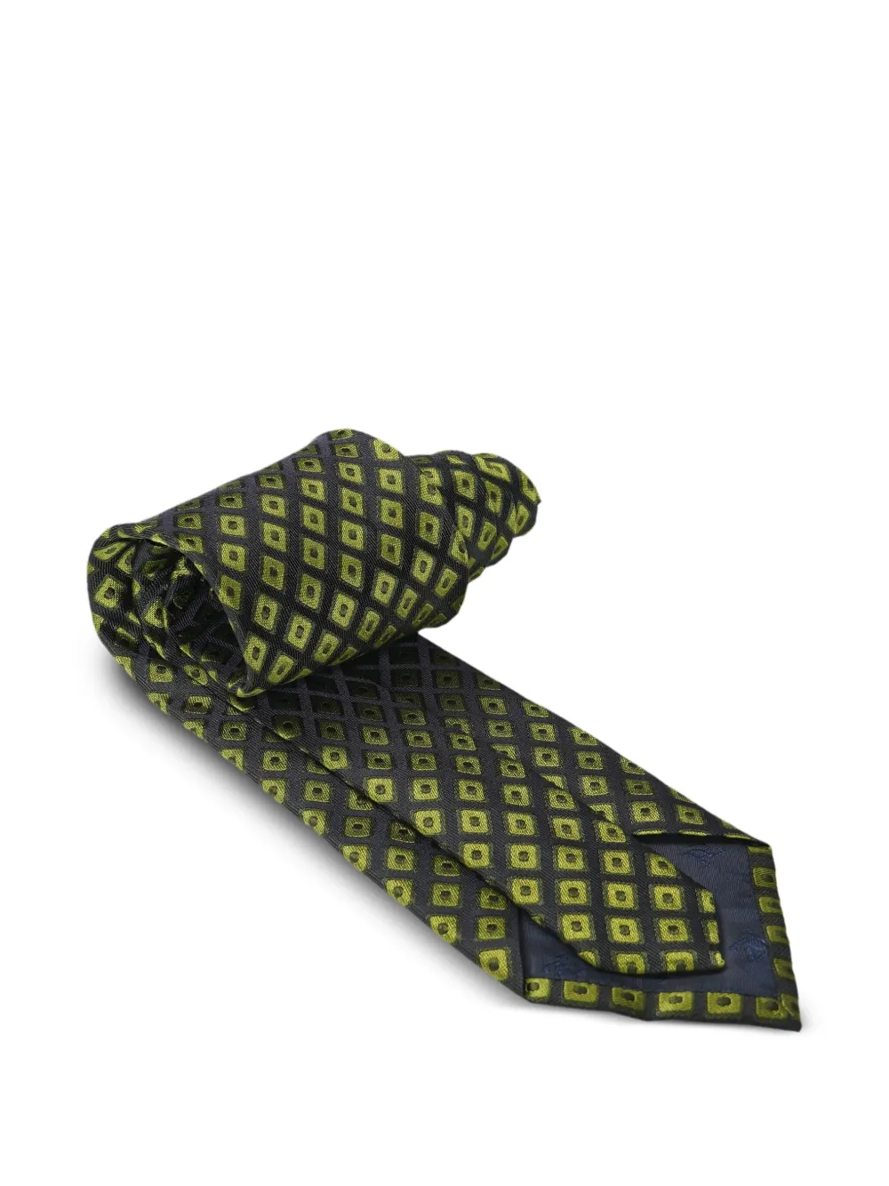 Zilli diamond-pattern silk tie | Image 2