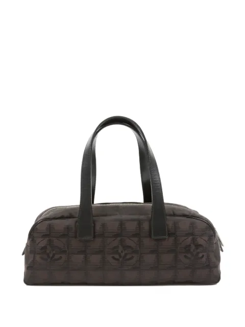 CHANEL Pre-Owned 2004-2005 all-over logo pattern shoulder bag