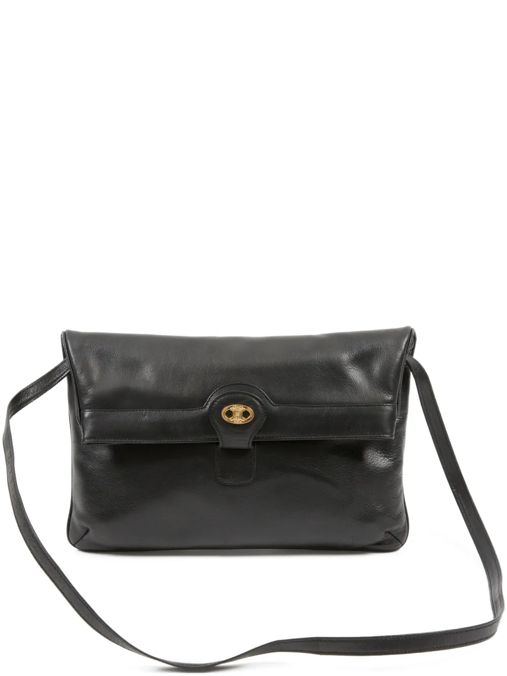 Céline Pre-Owned 1970s トリオンフ ショルダーバッグ - ブラック Céline Pre-Owned 1970s トリオンフ ショルダーバッグ - ブラック