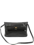 Celine Pre-Owned 1970s Triomphe shoulder bag - Black