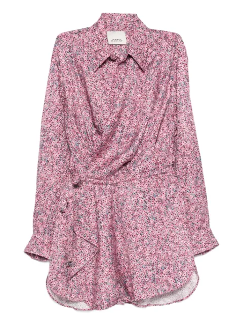 ISABEL MARANT Harmony floral mini dress