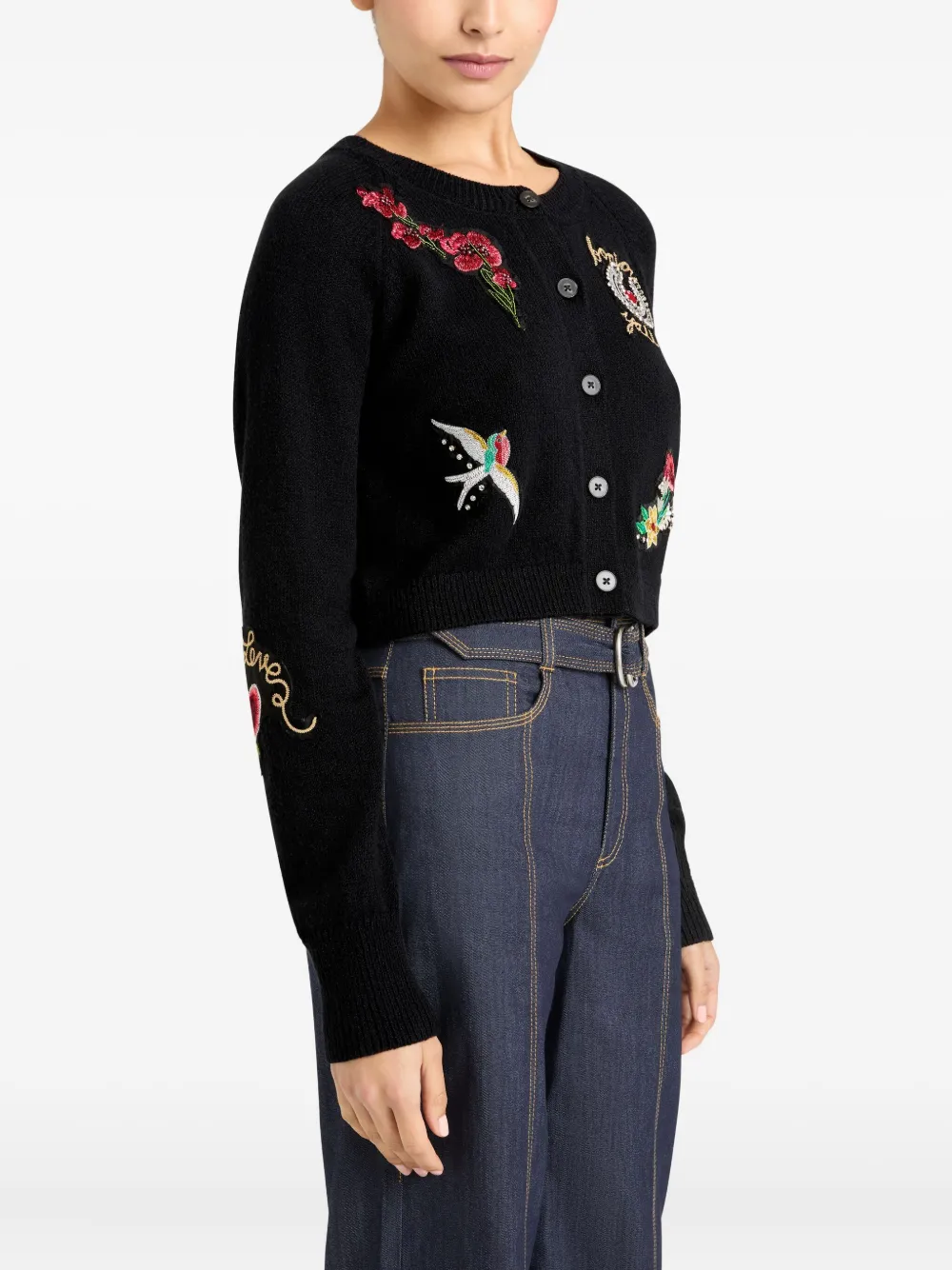 Cinq A Sept Western Amour Millie vest Zwart