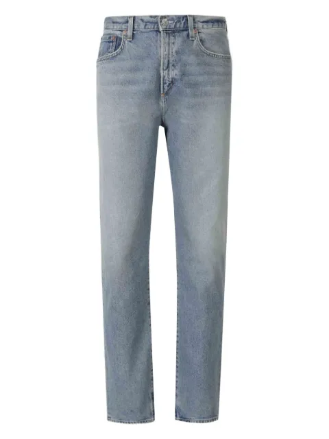 AGOLDE whiskering-effect jeans