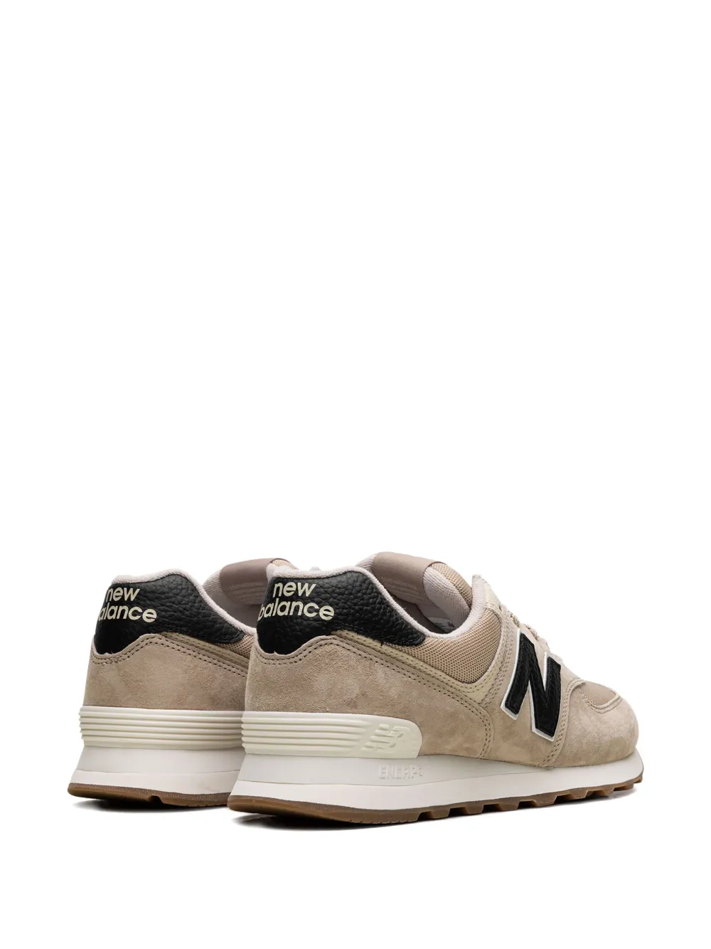 New Balance 574 "Black Beige" sneakers Neutrals