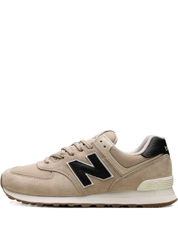 New Balance 574 “Black/Beige” スニーカー | ニュートラル | FARFETCH JP
