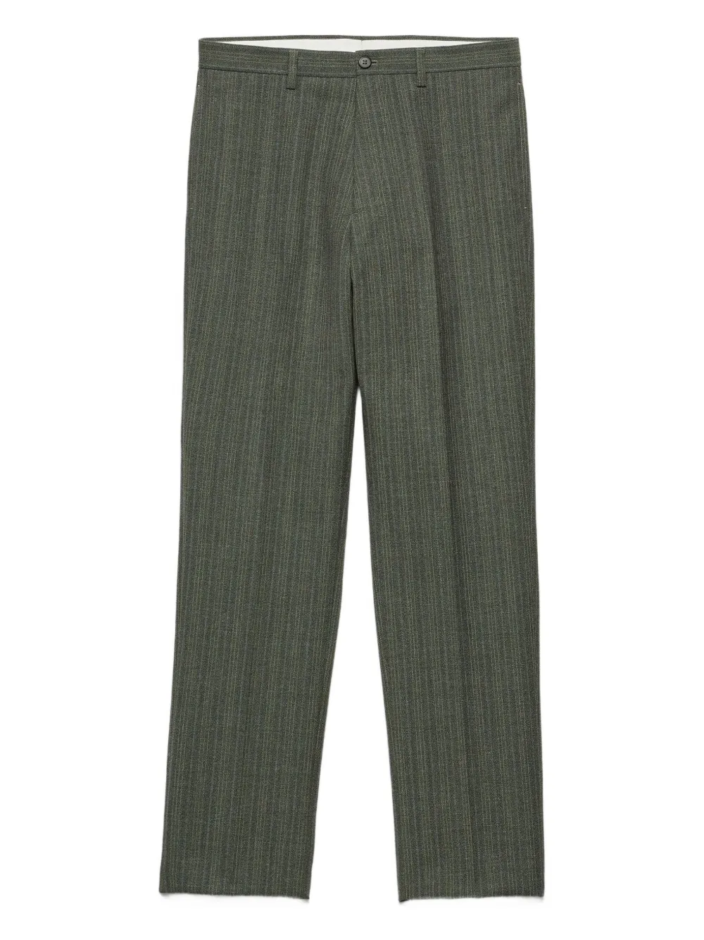 Prada Wollen broek Groen
