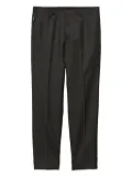 Prada pressed-crease wool trousers - Grey