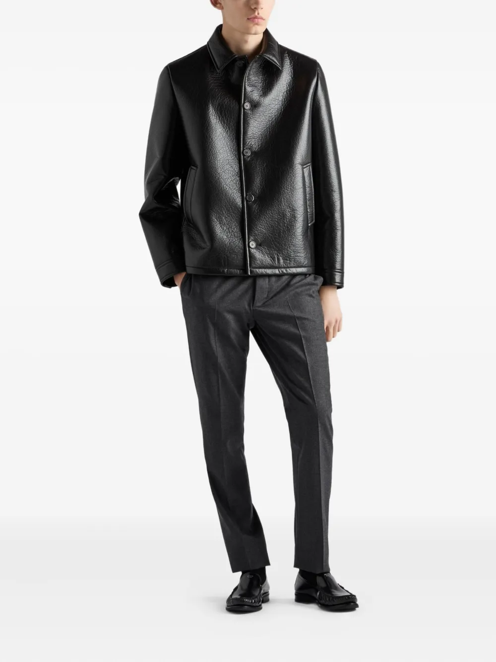 Prada leather jacket | Leather Jackets | Image 2