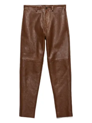 Prada Velvet Trousers | Brown | FARFETCH