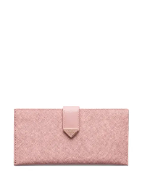 Prada snap-closure leather wallet