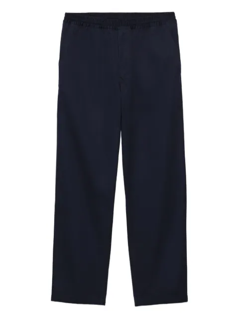 Prada elasticated-waistband straight trousers