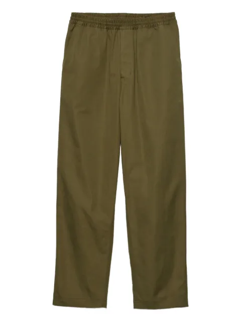 Prada triangle-logo patch-pocket trousers
