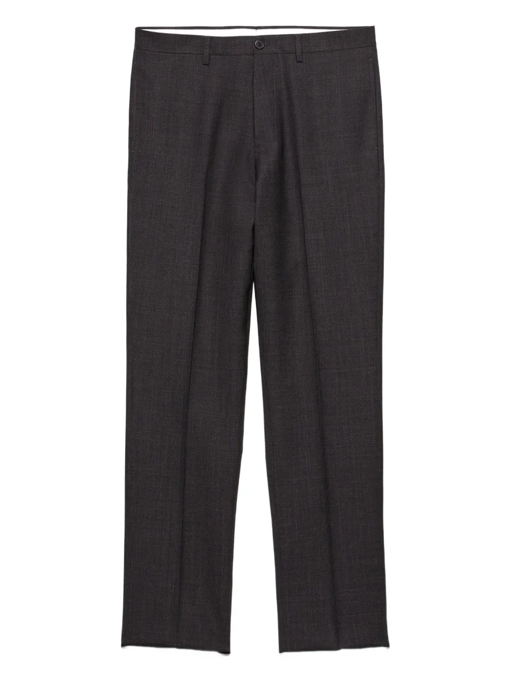 Prada Wollen broek Grijs