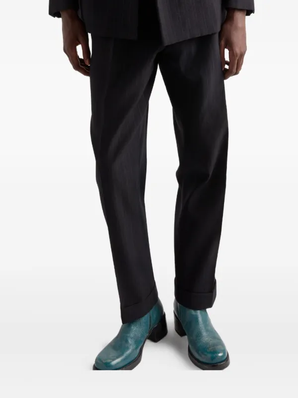 スーツ Archive PRADA Flared slacks black Archive PRADA Flared slacks black