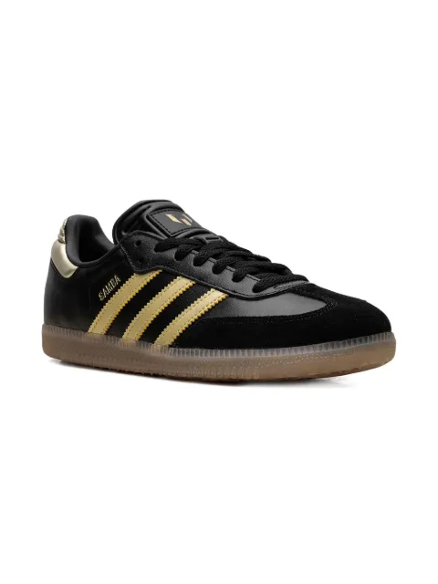 adidas Samba GS "Messi Black / Gold" sneakers