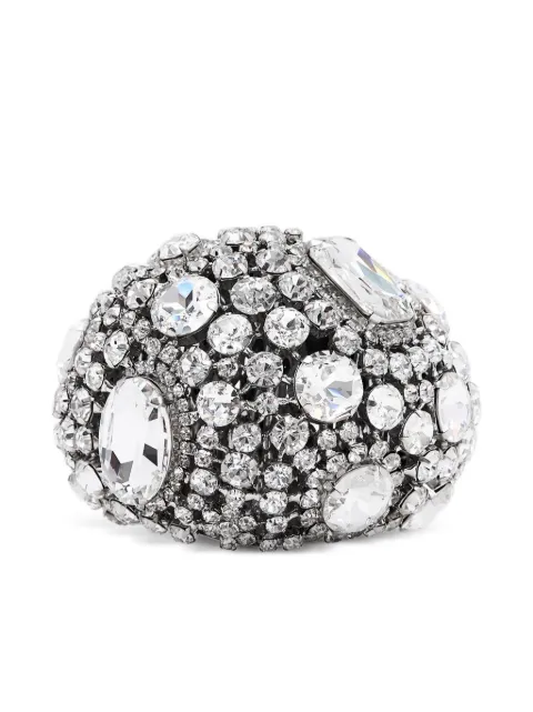 AREA crystal cluster cuff bracelet