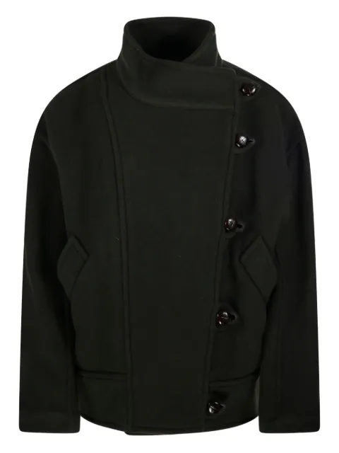 MARANT ÉTOILE Hanis high-neck buttoned coat