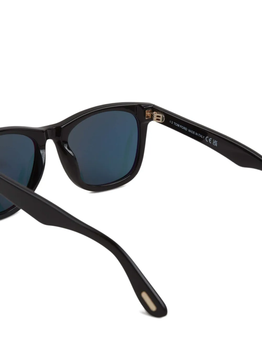 TOM FORD Eyewear Arnaud zonnebril met vierkant montuur Zwart