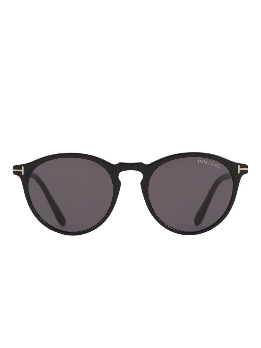 TOM FORD Eyewear Aurele round-frame sunglasses Zwart