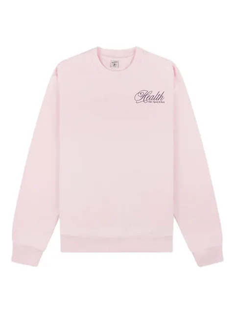 Sporty & Rich Moletom com estampa de logo