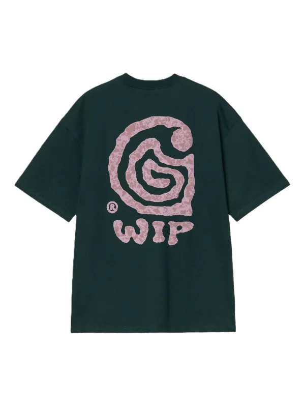 Carhartt WIP Helix ロゴ Tシャツ | グリーン | FARFETCH JP
