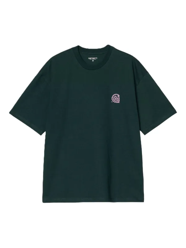 Carhartt WIP Helix ロゴ Tシャツ | グリーン | FARFETCH JP